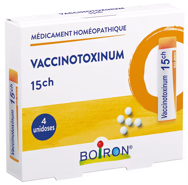 VACCINOTOXINUM 15CH 4DOSES BOIRON